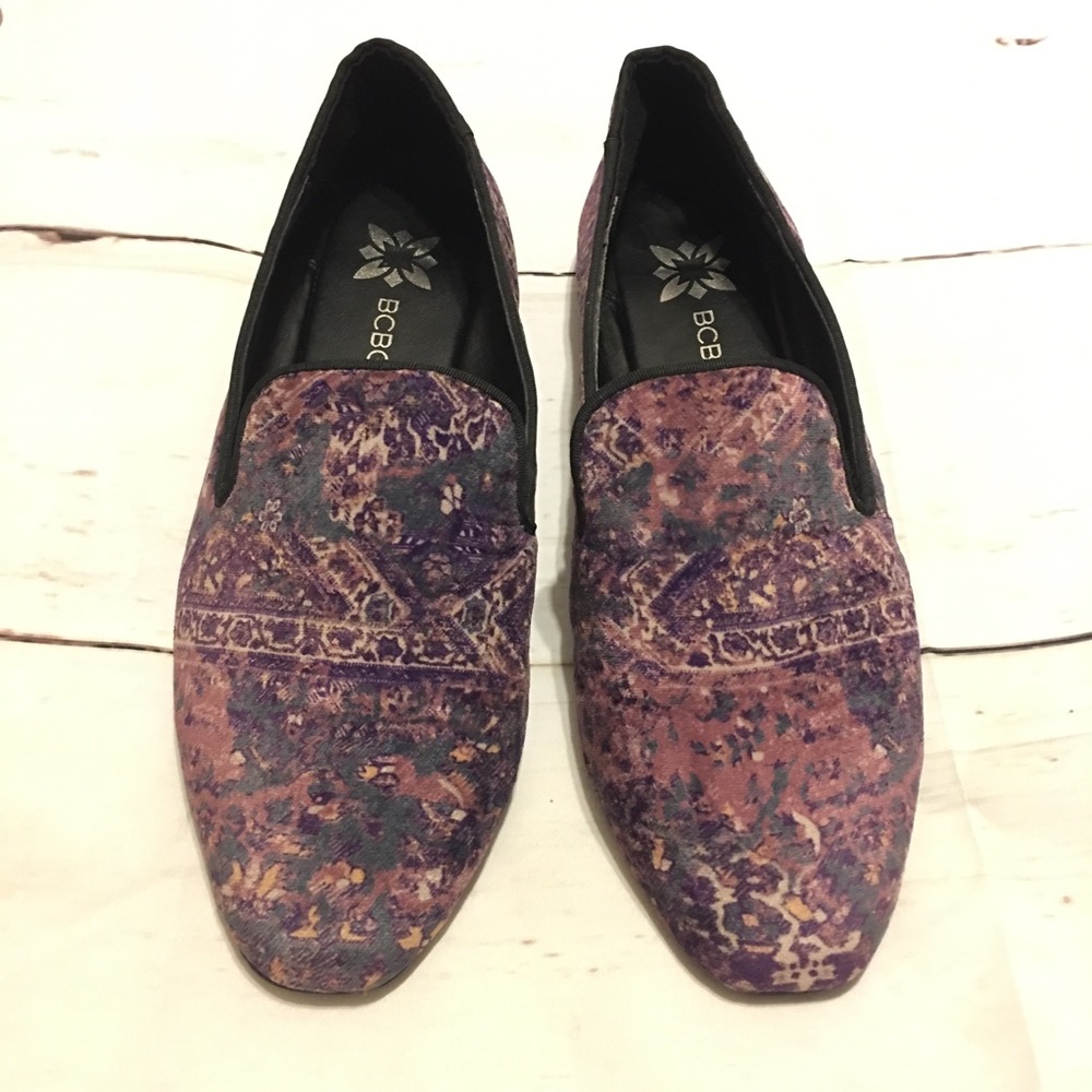 BCBGeneration Womens Justine Fabric Loafers 8B